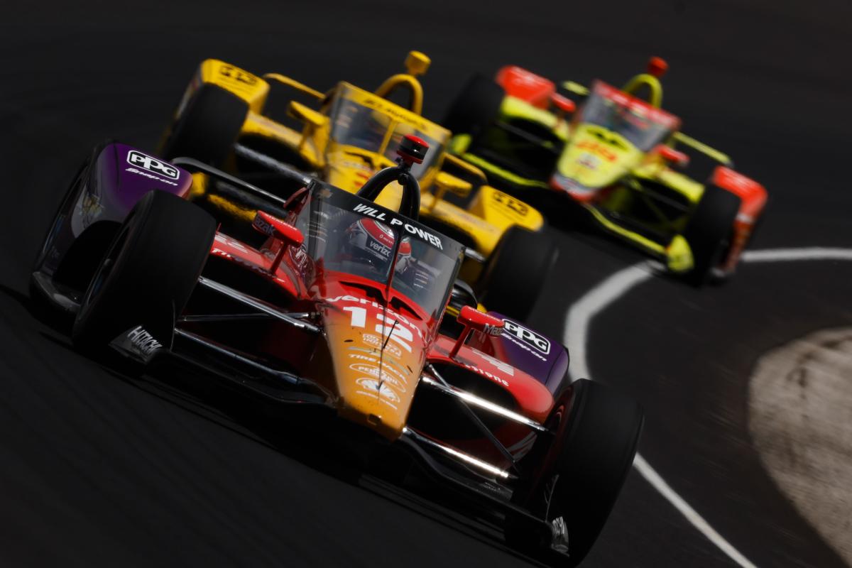 Don't be surprised if you see Will Power out front early and a lot in Sunday's Indy 500. Photo: Joe Skibinski / IndyCar